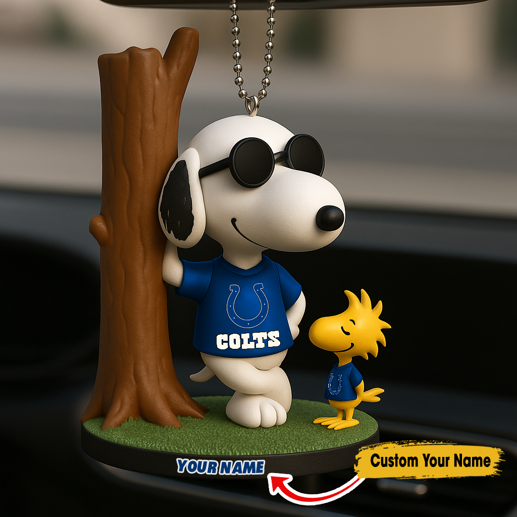 Premium NFL IND x SNP Car Ornament V5 NMD  TTV