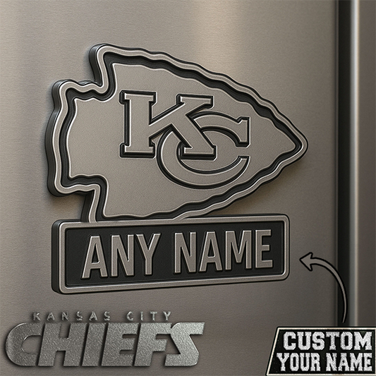 Premium NFL KC Fridge Magnet V1 NMD TTV