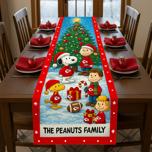 Premium NFL KC x SNP Family Table Runner V1 NMD TTV