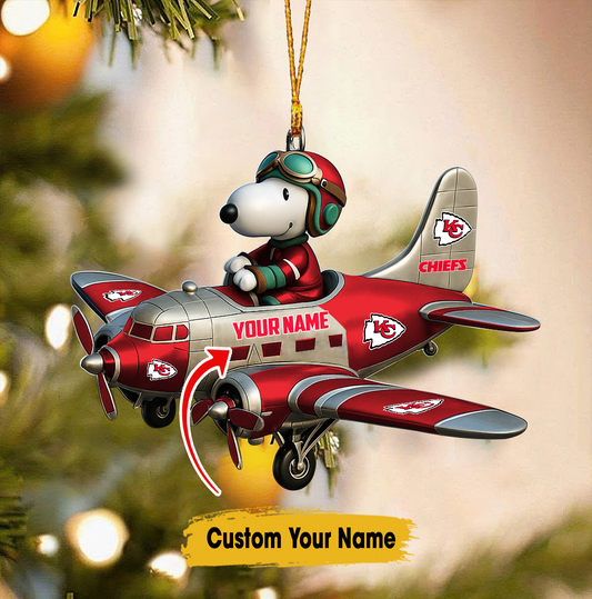 Premium NFL KCC x SNP Christmas Tree Ornament V1 NMD TTV