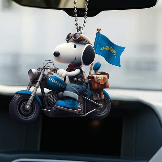 Premium NFL LAC x SNP Car Ornament DATND TANTD