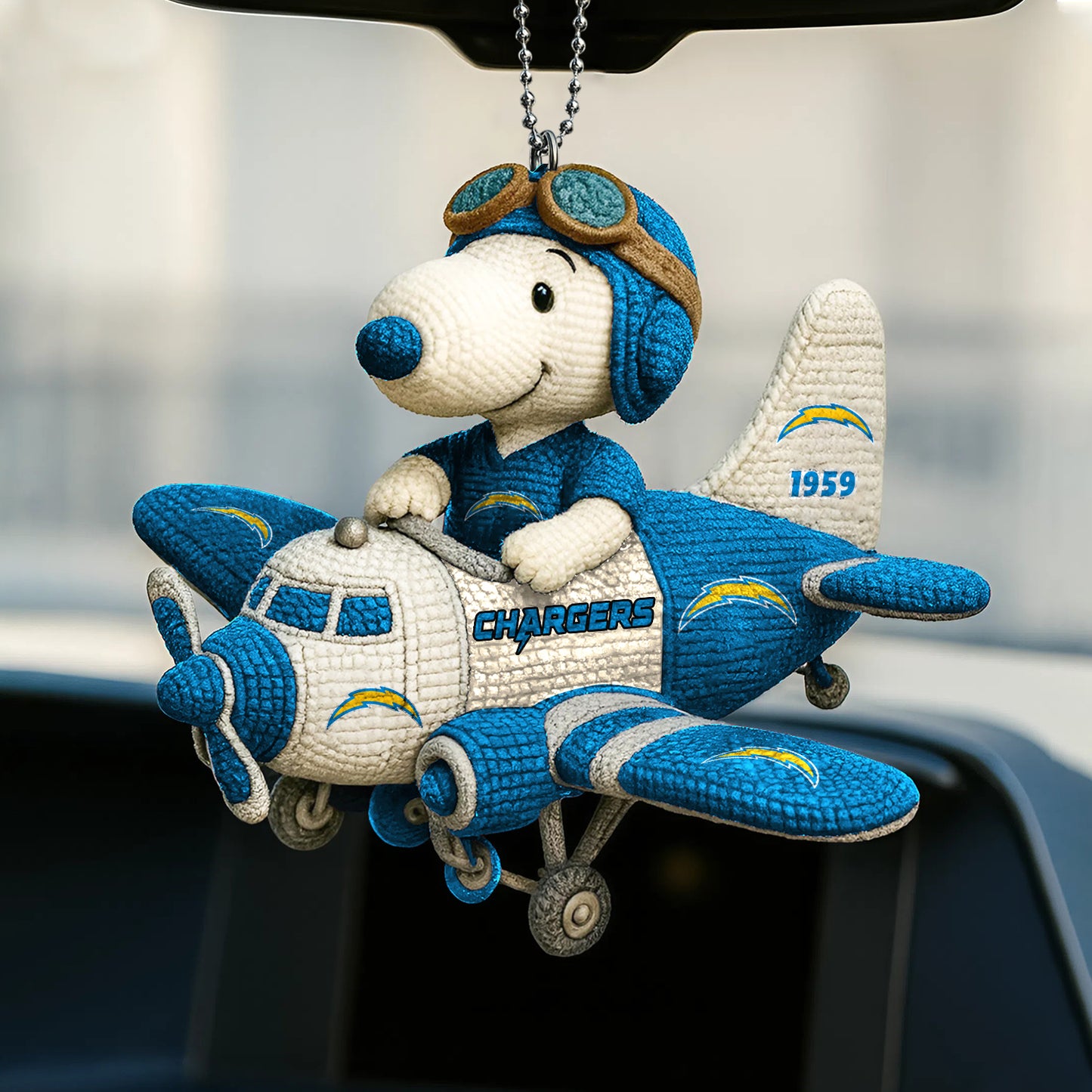 Premium NFL LAC x SNP Knitted Car Ornament V6 NMD NHM