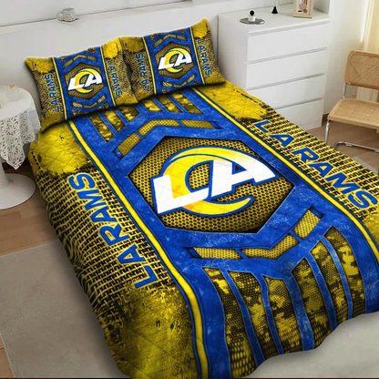 Premium NFL LAR Bedding Set V2 NMD TTV