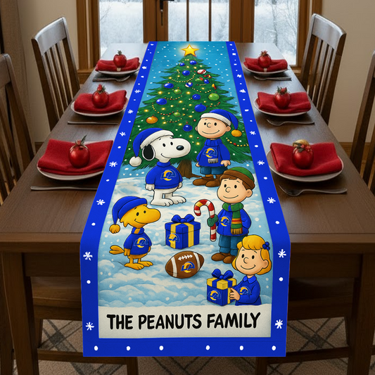 Premium NFL LAR x SNP Family Table Runner V1 NMD TTV