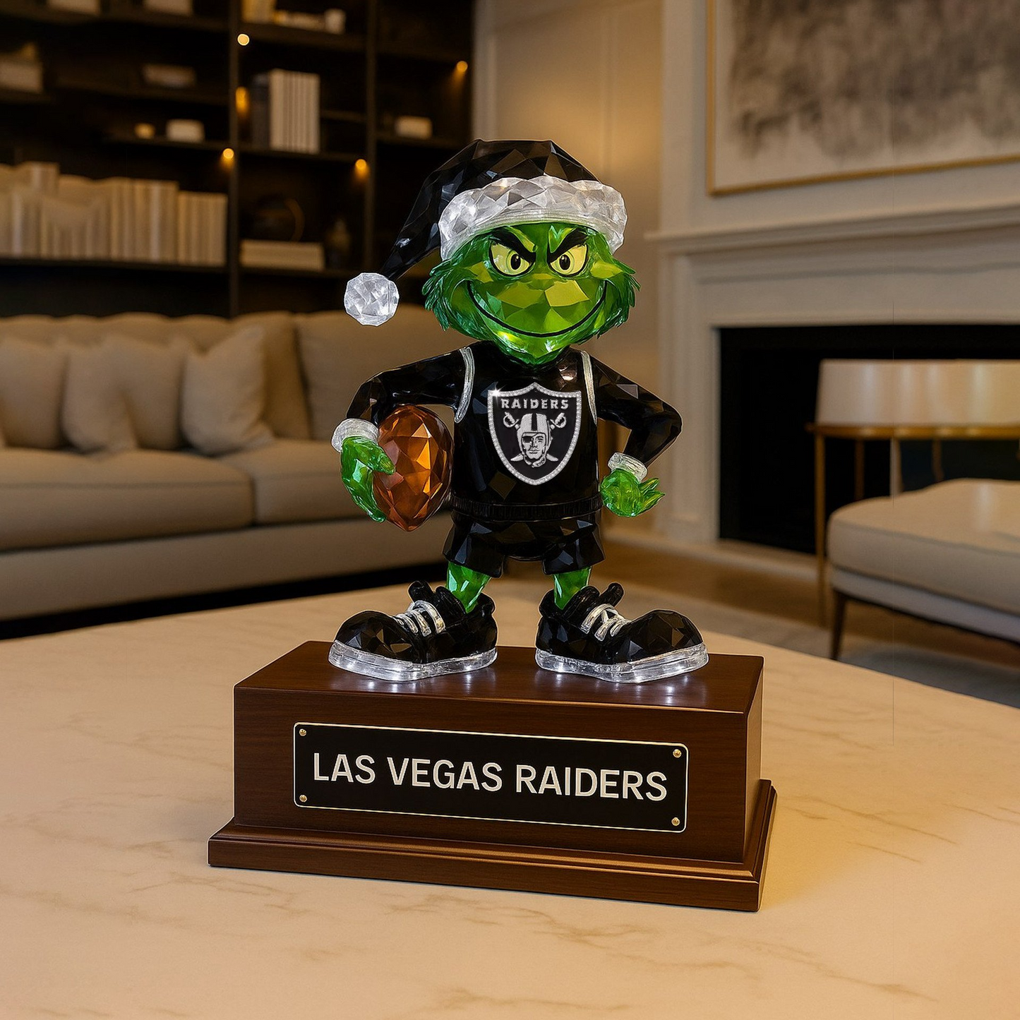 Premium NFL LV Crystal Style Desktop Ornament V1 NMD  TTV