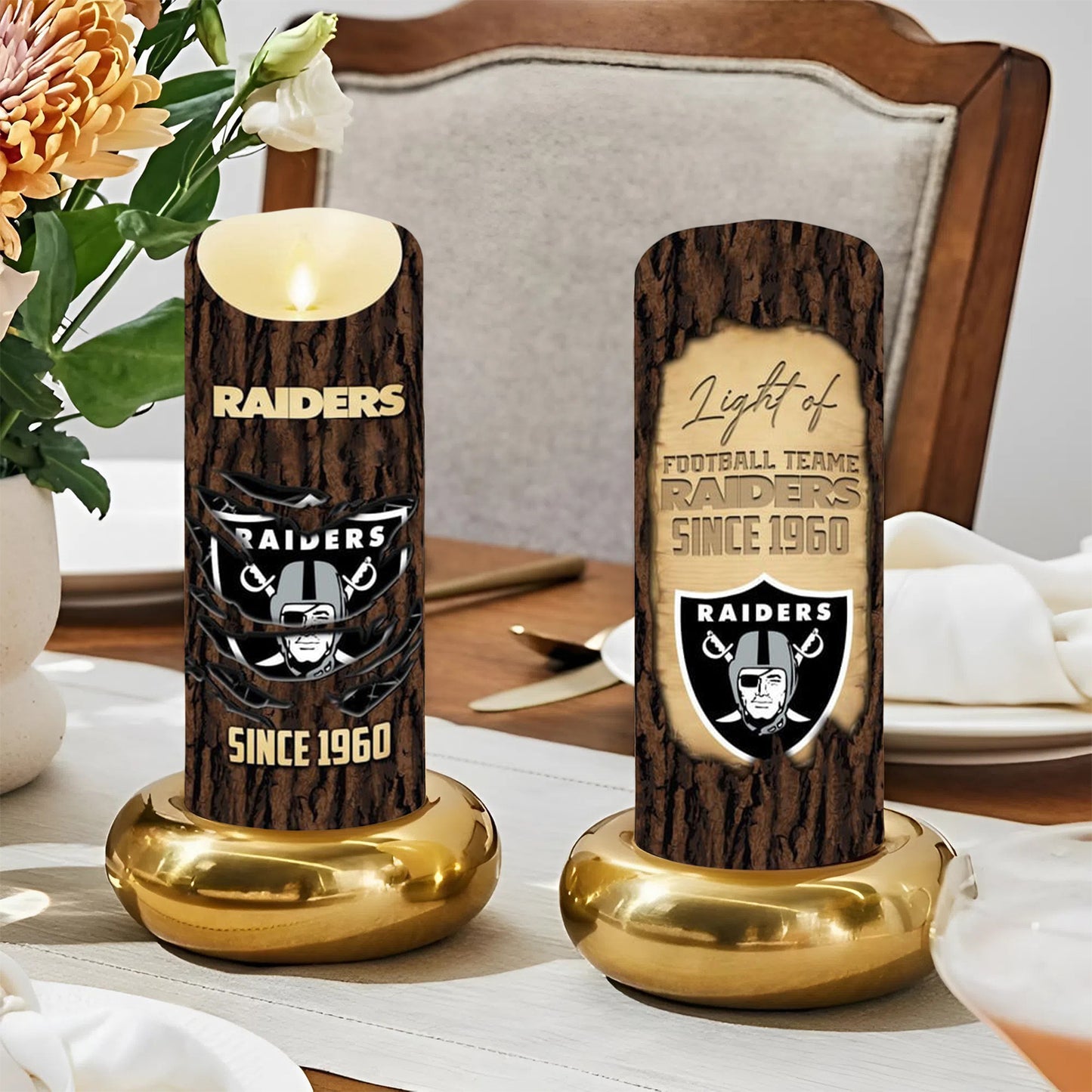 Premium NFL LV Victory Candle NDT NHM
