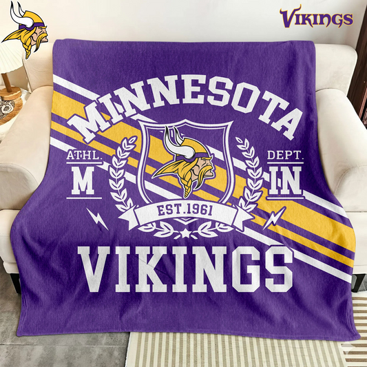 Premium NFL MIN Legacy Fleece Blanket V3 NMD TTV