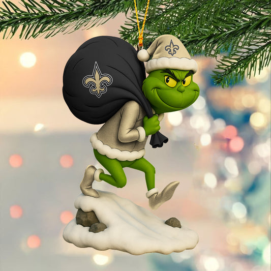 Premium NFL NO x GR Christmas Tree Ornament V2 NMD NHM