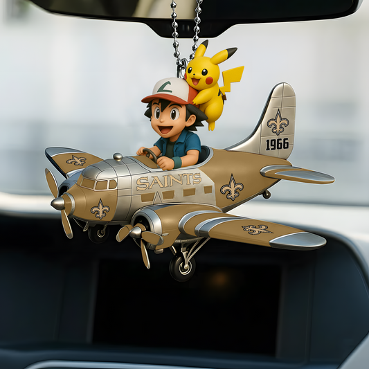 Premium NFL NO x POK Car Ornament V1 DATND TANTD