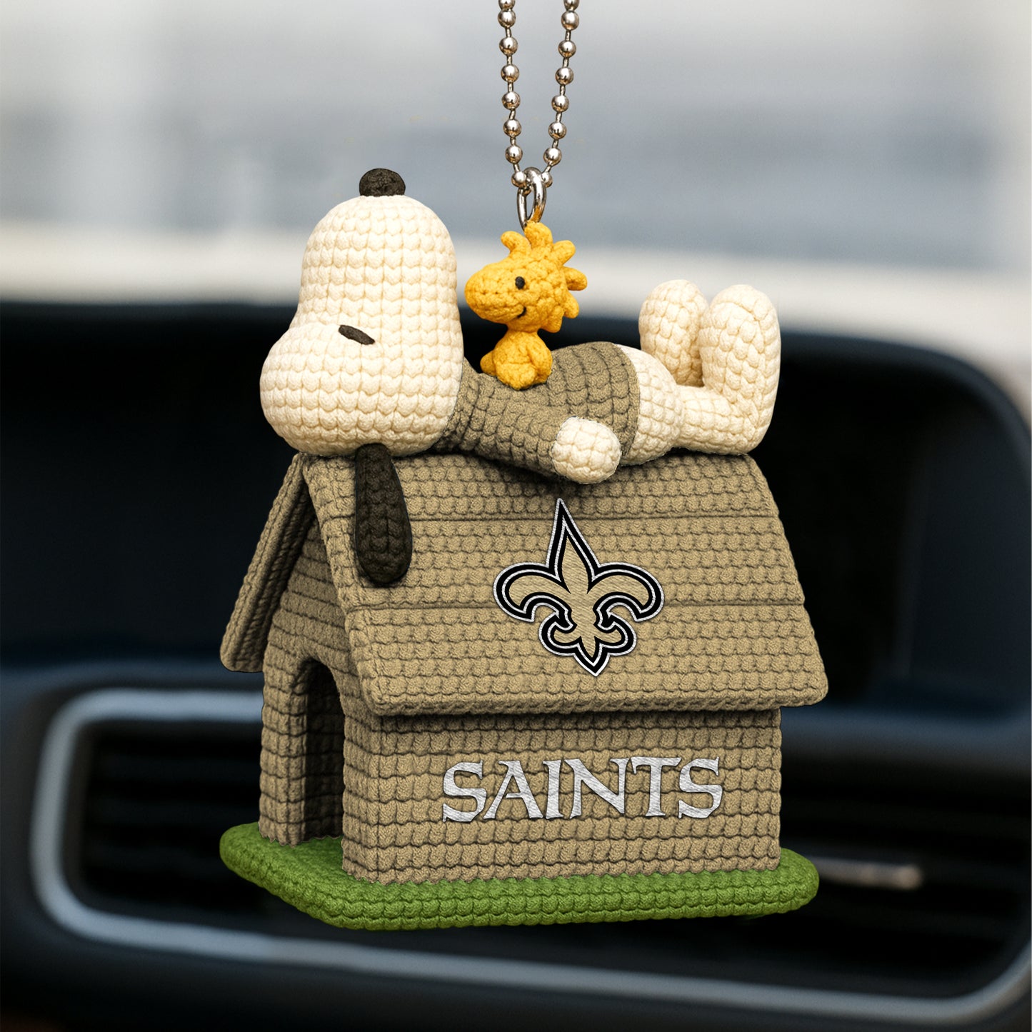 Premium NFL NO x SNP Knitted Car Ornament V8 NMD NHM