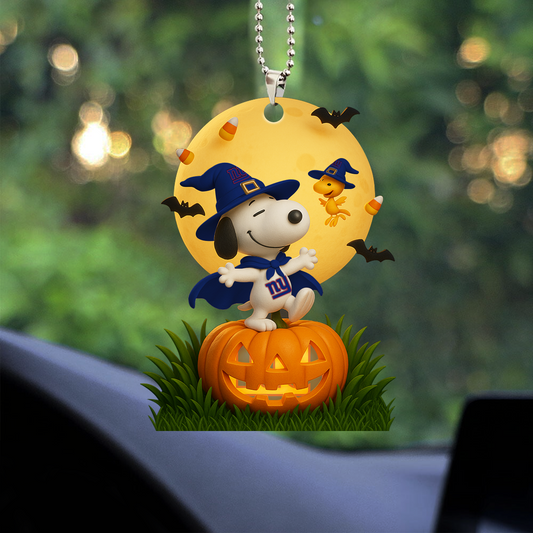 Premium NFL NYG x SNP Car Ornament DATND TANTD