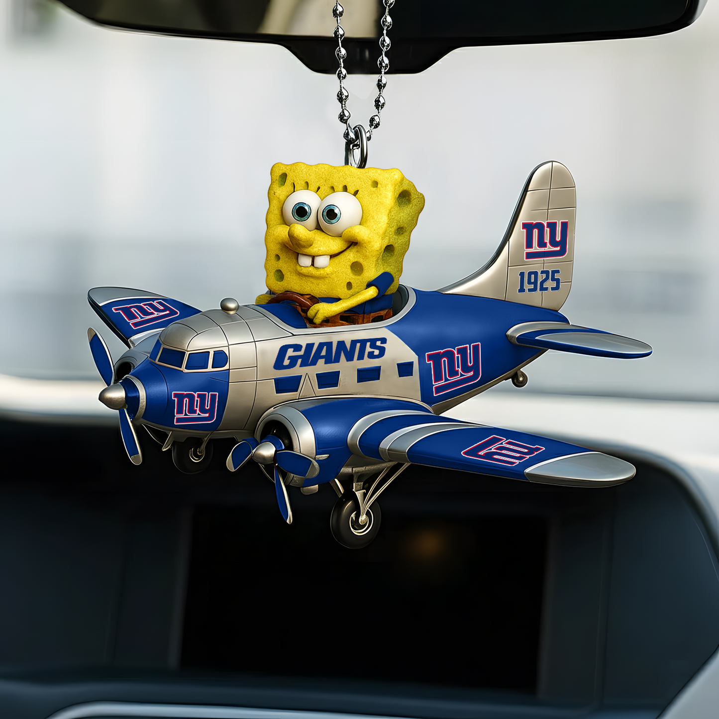 Premium NFL NYG x SPO Car Ornament V1 DATND TANTD