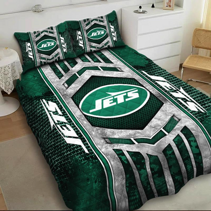 Premium NFL NYJ Bedding Set V2 NMD TTV