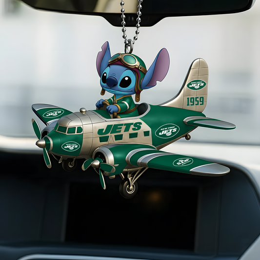 Premium NFL NYJ x ST Car Ornament V1 DatND DVT