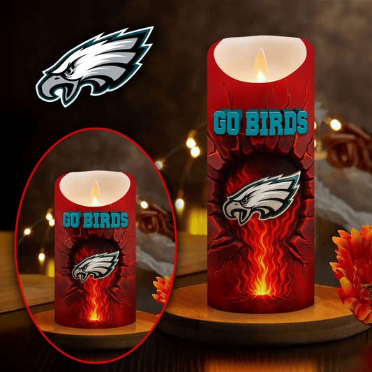 Premium NFL PHI Led Candle V2 NMD TTV