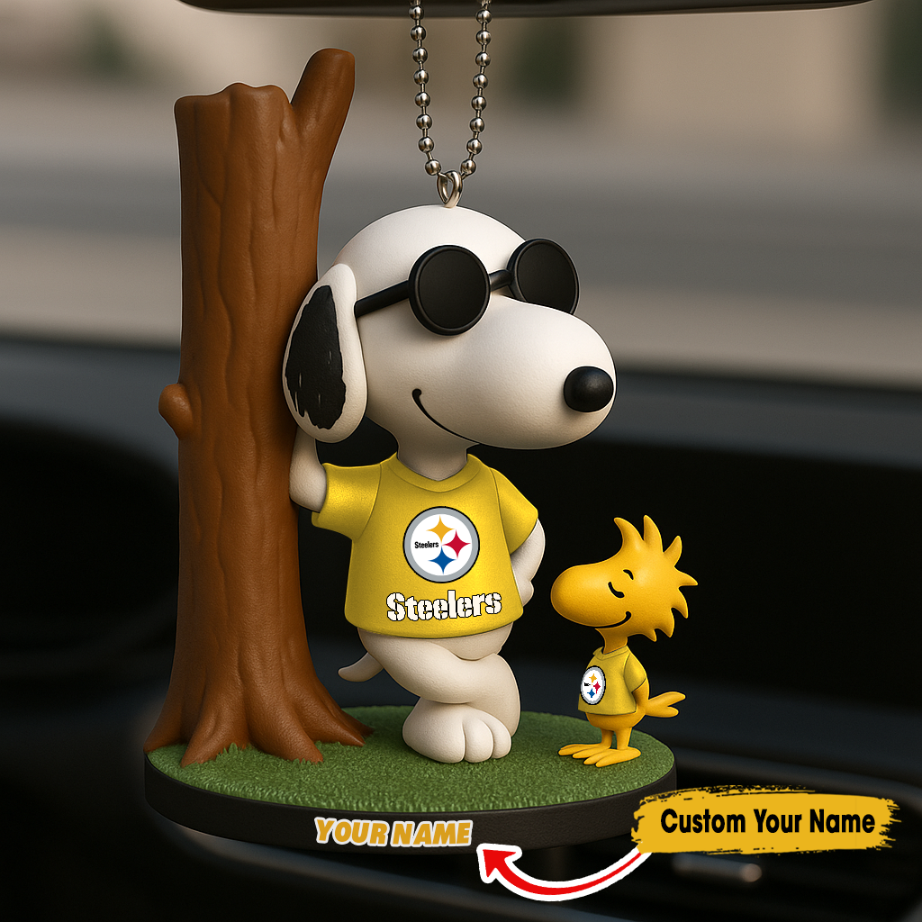Premium NFL PIT x SNP Car Ornament V5 NMD  TTV