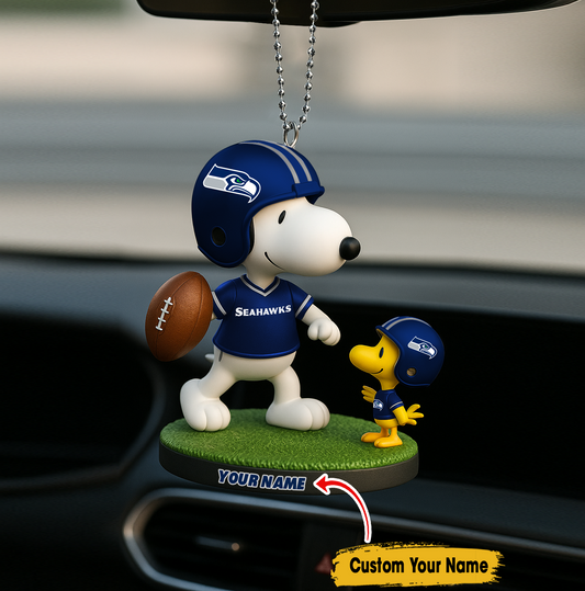 Premium NFL SEA x SNP Car Ornament V4 NMD TTV