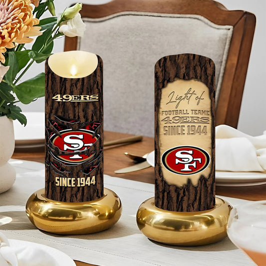 Premium NFL SF Victory Candle NDT NHM