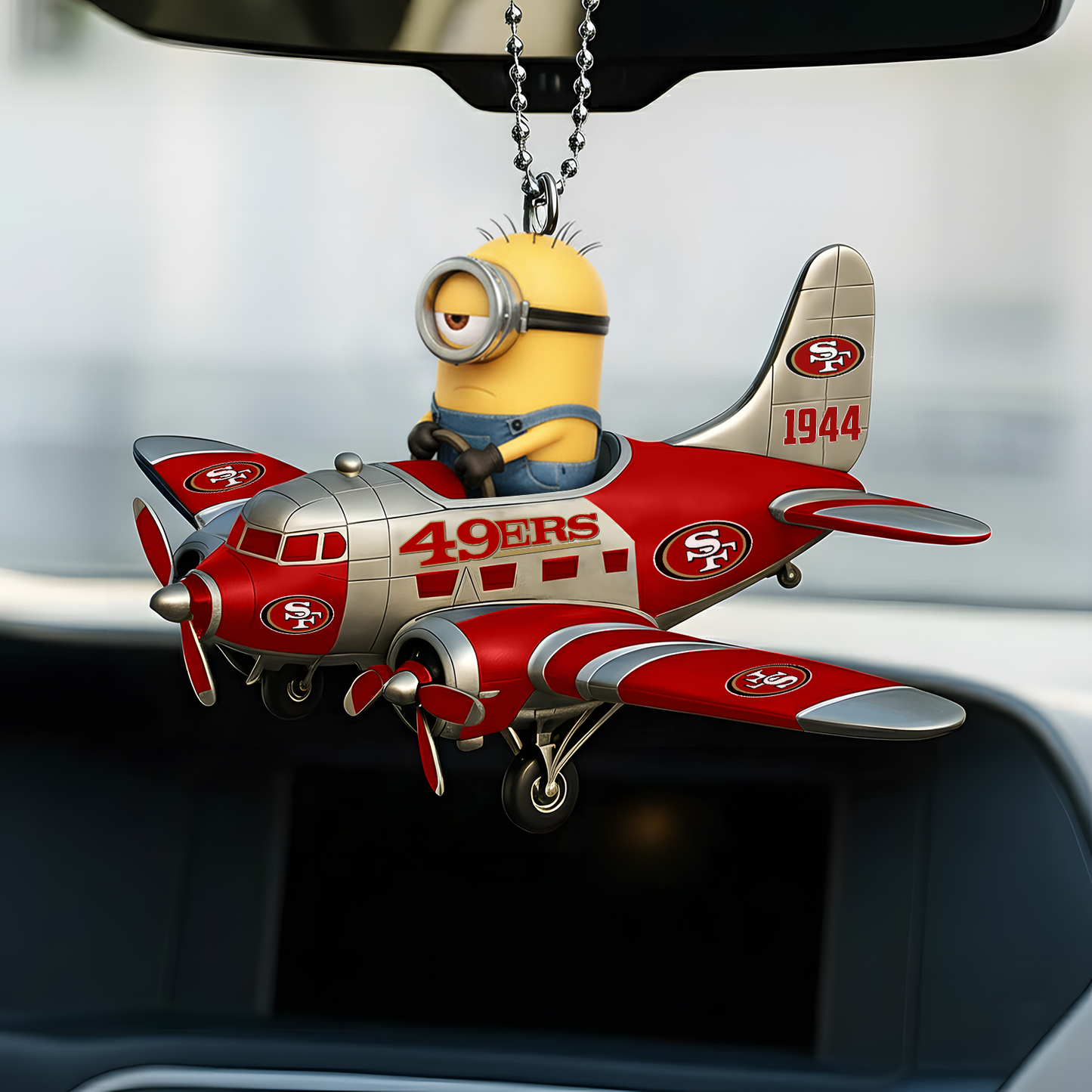 Premium NFL SF x MINI Car Ornament V1 DATND TANTD