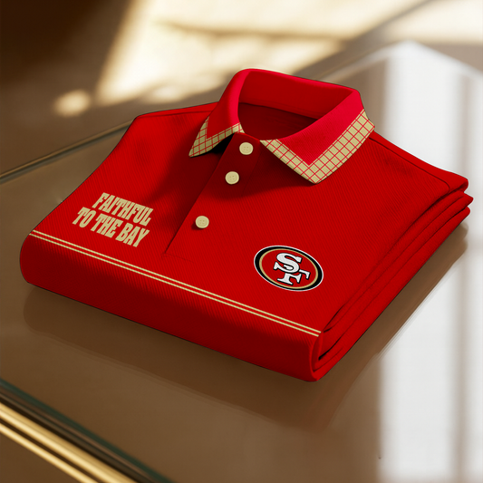 Premium NFL SF49 Polo Shirt V12 NMD TTV