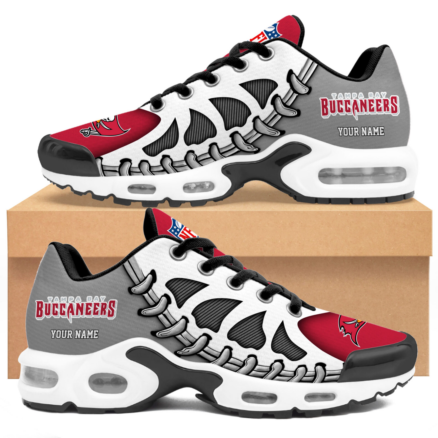 Premium NFL TB Spine Rush Air Max Sneaker V4 NMD  TTV