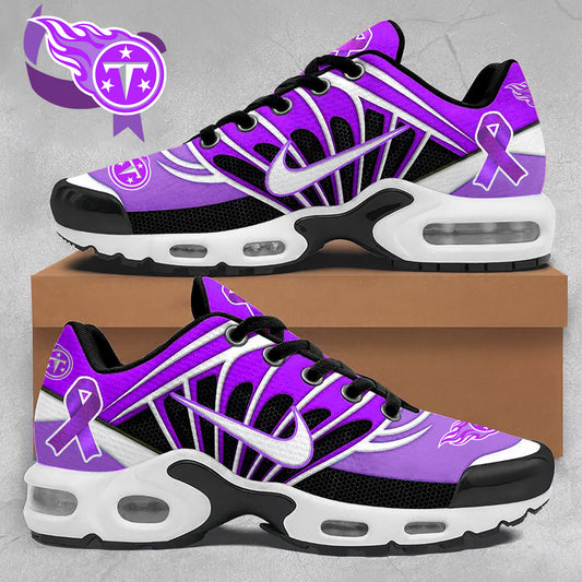 Premium NFL TEN In November We Wear Purple Air Max Sneaker V3 NMD NHM