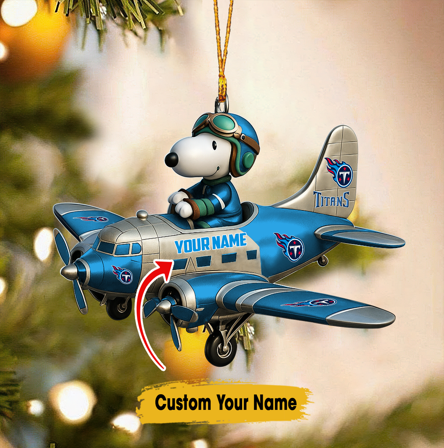 Premium NFL TT x SNP Christmas Tree Ornament V1 NMD TTV