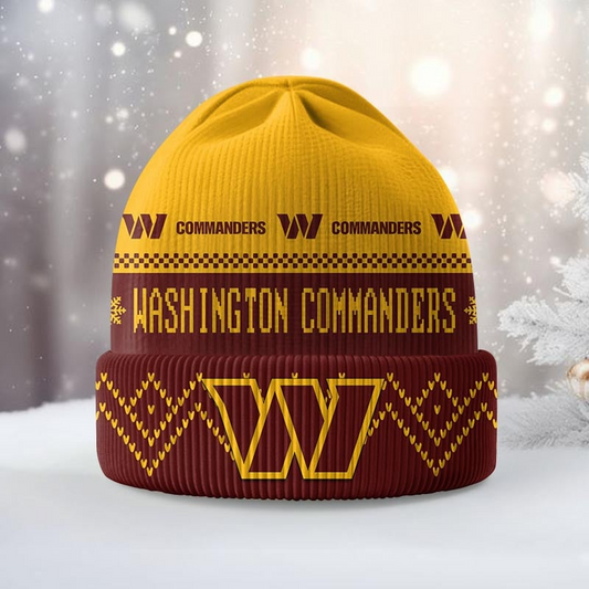 Premium NFL WAS Beanie Hat V1 NMD TTV