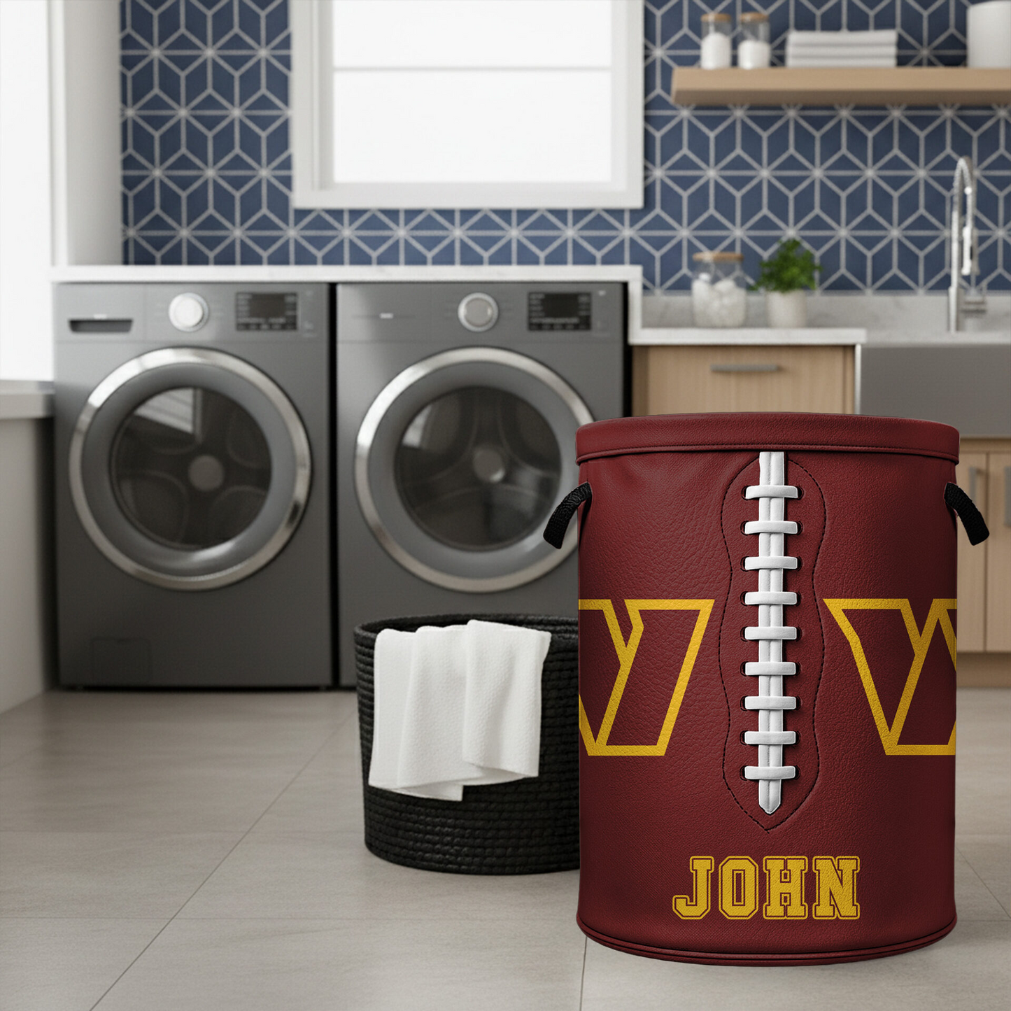 Premium NFL WAS Clothes Hamper HI V1 NMD TTV