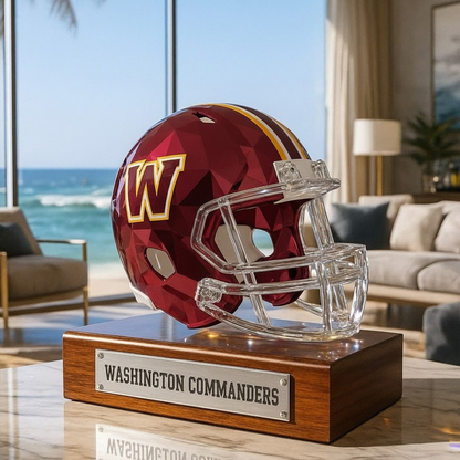Premium NFL WAS Crystal Style Desktop Ornament V1 NMD  TTV