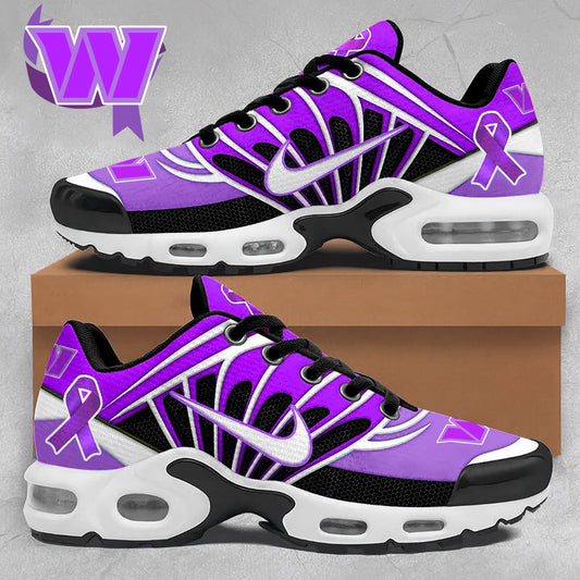 Premium NFL WAS In November We Wear Purple Air Max Sneaker V3 NMD NHM