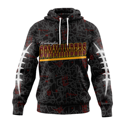 Premium NFL WAS Special Graffiti Hoodie V2 NMD  TTV