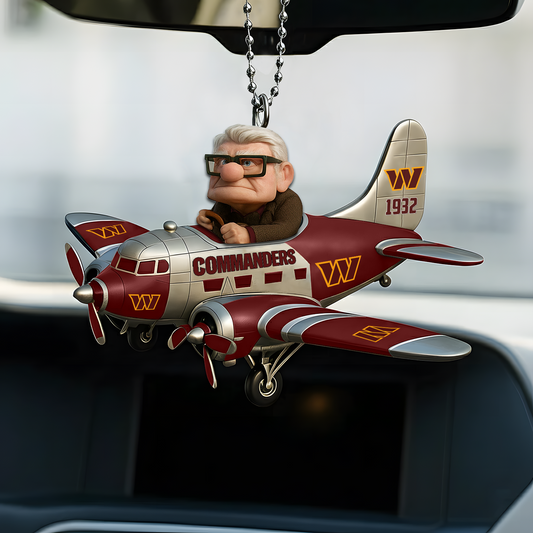 Premium NFL WAS x CARL Car Ornament V1 DATND TANTD