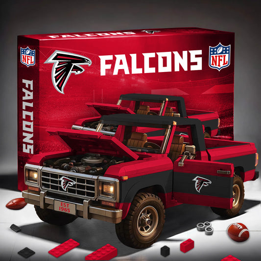 PREMIUM NFL X ATL 3D Building Blocks Truck Ford Car Model Set NDT NHM