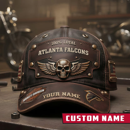 Premium NFL X ATL Harley-Davi Vintage Cap NDT NHM