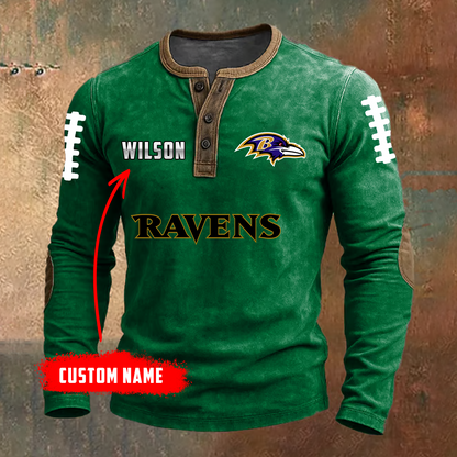 PREMIUM NFL X BAL LONG SLEEVE SHIRT NDT TDT
