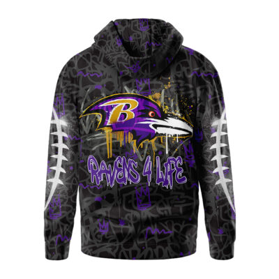 Premium NFL X BATI  Special Graffiti My Team 4 Life Hoodie NDT TDT