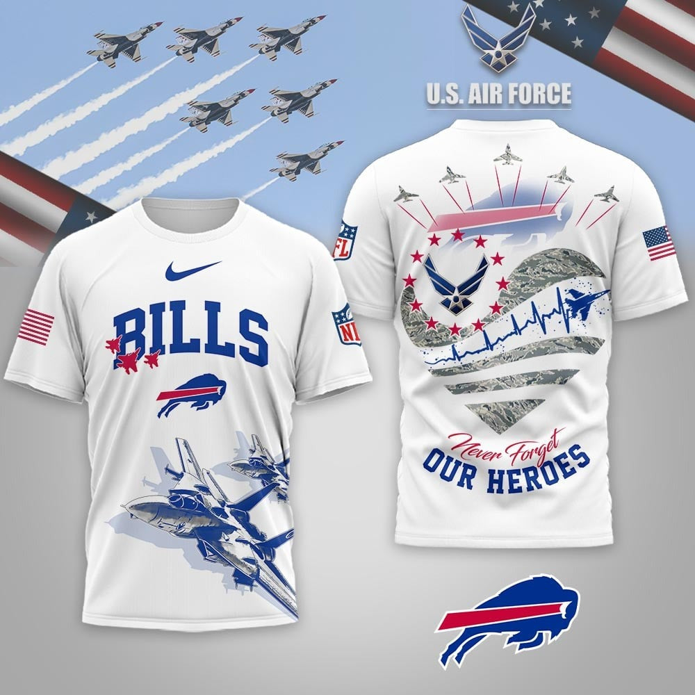 Premium NFL X BB US Air Force 3D Shirt NDT NQK
