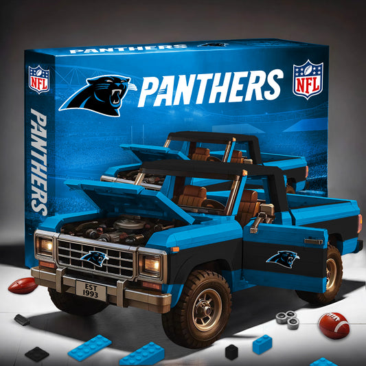 PREMIUM NFL X CAR 3D Building Blocks Truck Ford Car Model Set NDT NHM