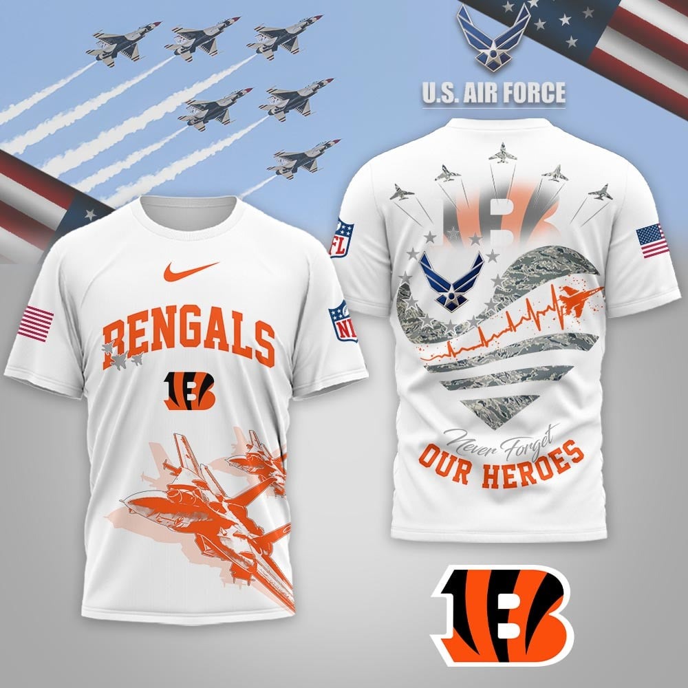 Premium NFL X CB US Air Force 3D Shirt NDT NQK