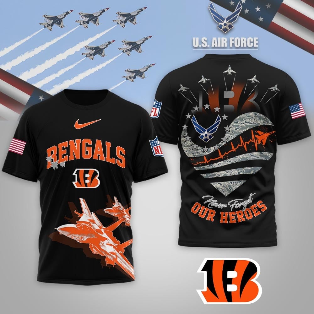 Premium NFL X CB US Air Force 3D Shirt NDT NQK