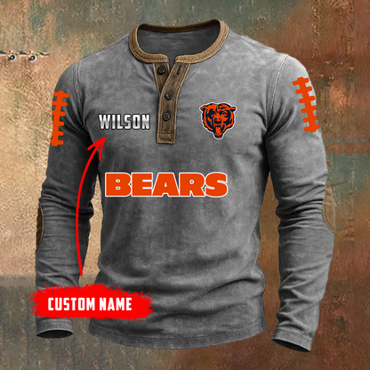 PREMIUM NFL X CHI LONG SLEEVE SHIRT NDT TDT