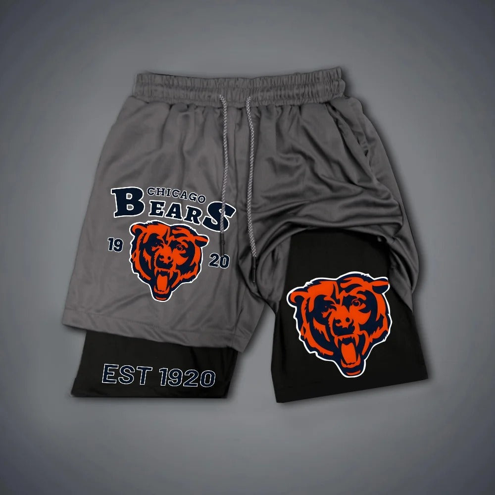 PREMIUM NFL X CHI Multicolored Pure GYM Shorts NDT NHM