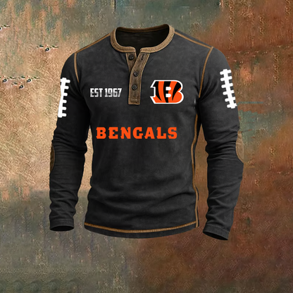 PREMIUM NFL X CIN LONG SLEEVE SHIRT NDT TDT