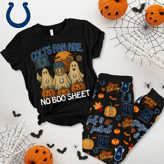 Premium NFL X COL Halloween Pajamas Set NDT NHM