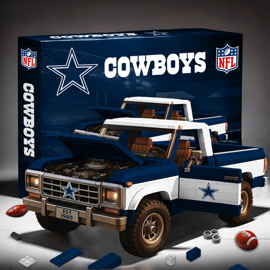 PREMIUM NFL X DAL 3D Building Blocks Truck Ford Car Model Set NDT NHM