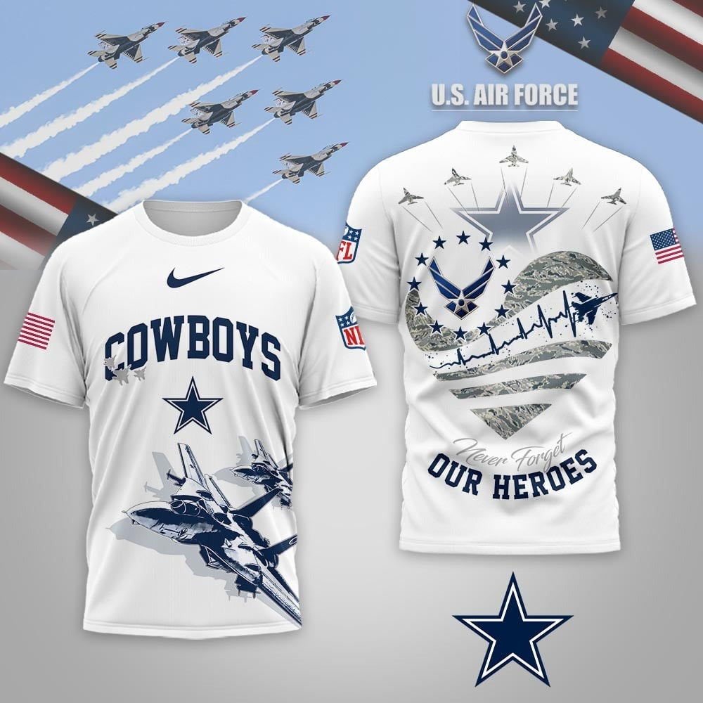 Premium NFL X DC US Air Force 3D Shirt NDT NQK