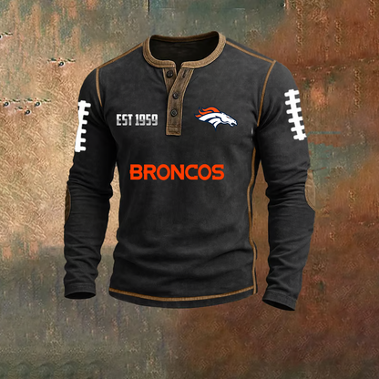 PREMIUM NFL X DEN LONG SLEEVE SHIRT NDT TDT