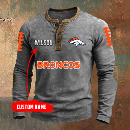PREMIUM NFL X DEN LONG SLEEVE SHIRT NDT TDT