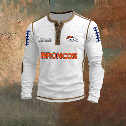 PREMIUM NFL X DEN LONG SLEEVE SHIRT NDT TDT